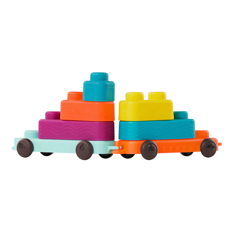 Bloques de construcción blandos para bebés B. Toys Bloques de construcción blandos para bebés B. Toys