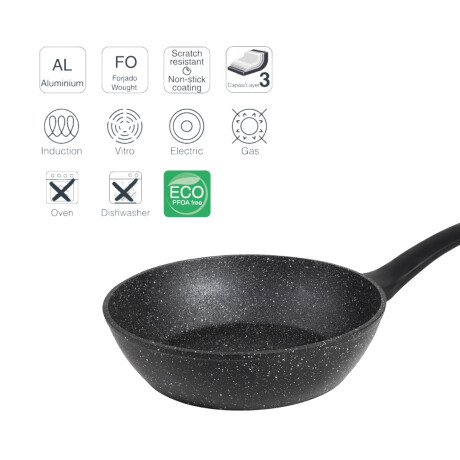 Sarten honda Antiadherente 28 cm Java Lacor Sarten honda Antiadherente 28 cm Java Lacor