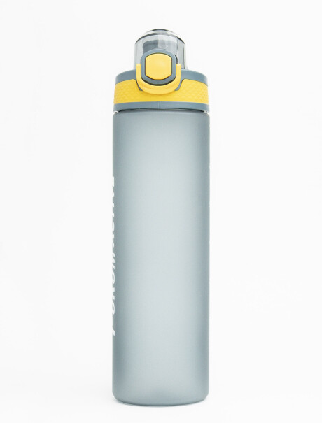 Botella Deportiva Hidratante 700ml Gris