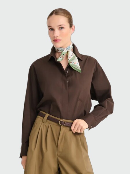 LONGCHAMP - PAÑUELO DE SEDA EVASIONS M64