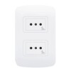 PLAQUETA 2 3 EN LINEA BLANCO MOLVENO Plaqueta 2 3 En Linea Blanco Molveno