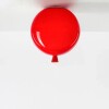 LUMINARIA DE TECHO BALLOON ROJO - Large