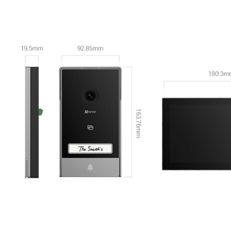 Videoportero inteligente Ezviz CS-HP7 2K Wi-fi Videoportero inteligente Ezviz CS-HP7 2K Wi-fi