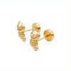 Abridores Ositos-Oro Bajo-Sin piedra-AB8008 sinpiedra