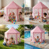 Carpa Casita Infantil Tipi Casa Para Niños Plegable Castillo Con Cortinas Imback Color Rosa Carpa Casita Infantil Tipi Casa Para Niños Plegable Castillo Con Cortinas Imback Color Rosa