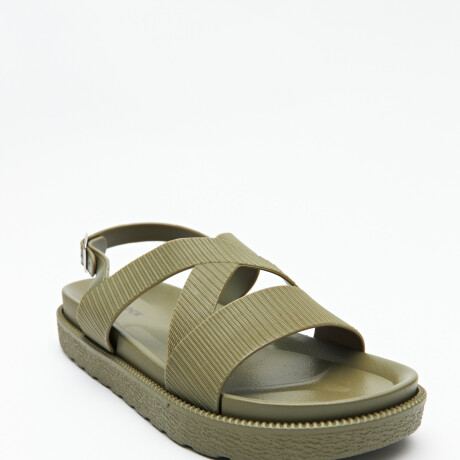 SANDALIA RAK Verde Militar