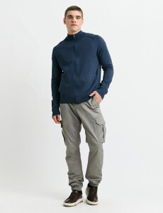 080557 PANTALON HARRINGTON LABEL Verde
