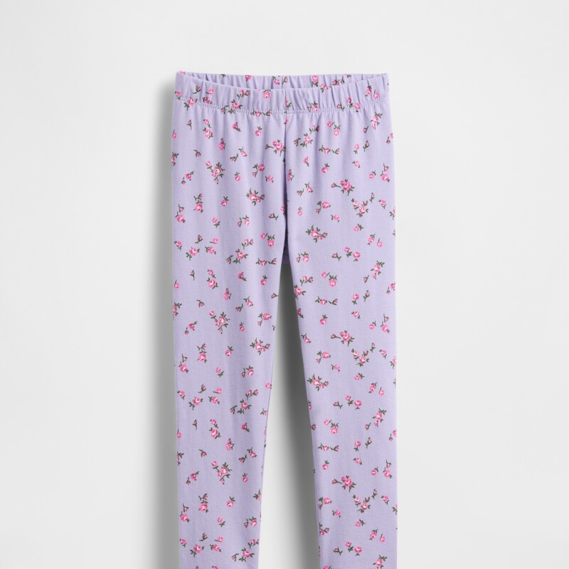 SEPT PRINTED BF LEGGING ORCHID
