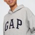 V-FRCH FT BAS HERITAGE LOGO PO LIGHT HEATHER GREY B08