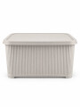 CAJA ORGANIZADORA C/ TAPA BEIGE