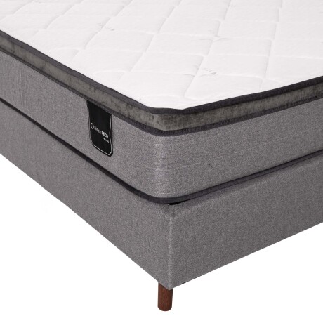 SOMMIER DE RESORTES VELVET B 1.5 PLAZAS