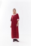 Vestido Noor Bordó