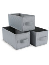Cestas ALBAN A14xL28xA13cm juego de 3 Cestas ALBAN A14xL28xA13cm juego de 3