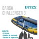 INTEX BOTE GOMÓN INFLABLE CHALLENGER 3 PERSONAS SERIE SPORT SET +REMOS +INFLADOR Intex Bote Gomón Inflable Challenger 3 Personas Serie Sport Set +remos +inflador