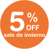Sale de invierno - 5%