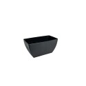 MACETA JARDINERA RECTANGULAR FLORATTA 5,3LTS NEGRO