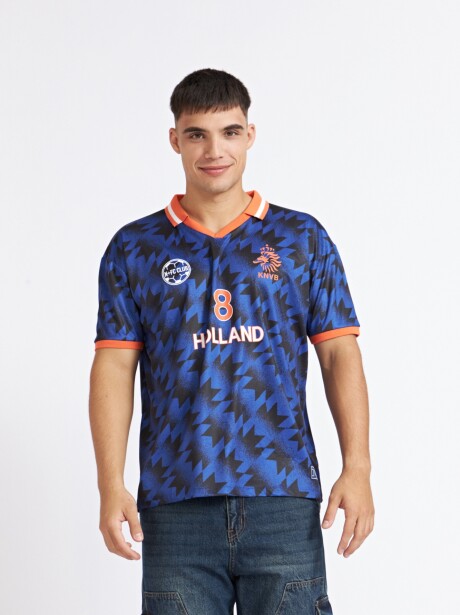 REMERA HOLANDA AZUL