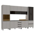 COCINA MODULADA 3.4 MT CON LUZ - ALMA COCINA MODULADA 3.4 MT CON LUZ - ALMA