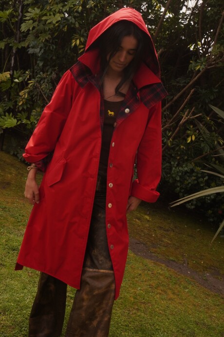 Garden Coat Rojo