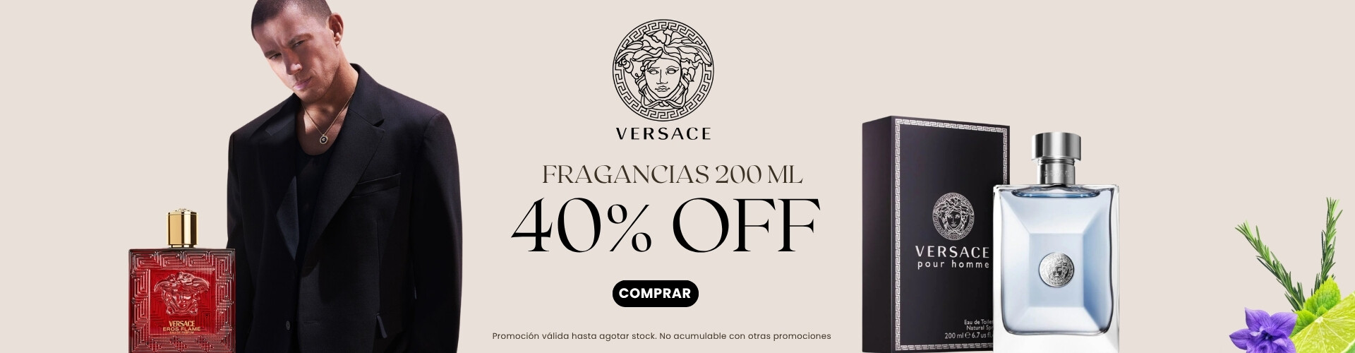 Promo Versace 200ml