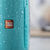 Parlante TG-157 Con Luces Y Bluetooth VERDE