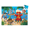 Puzzle Silueta Pirata y Tesoro Djeco Puzzle Silueta Pirata y Tesoro Djeco