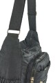 Morral con bolsillos Morral con bolsillos negro