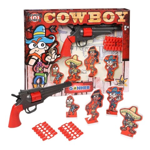Gonher Pistola Revolver Arma Juguete Cowboy Niños Infantil Gonher Pistola Revolver Arma Juguete Cowboy Niños Infantil