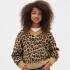 BOXY COTTON PO_SEPT CHEETAH BROWN