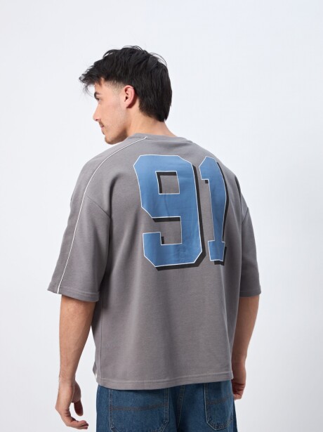 Remera Equipe GRIS PLOMO