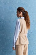 CHALECO MALDIVAS Beige