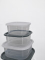 CONTENEDOR ALIMENTOS PACK X7 MULTICOLOR.