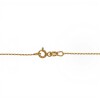Cadena oro Force fina-Oro bajo -Sin Piedra-CD8004 sinpiedra