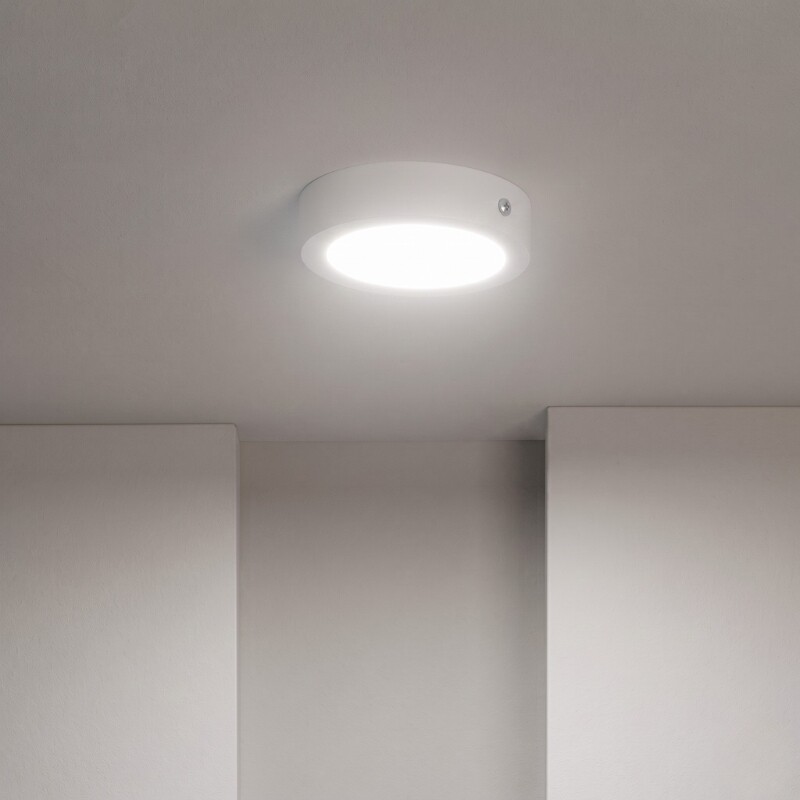 PLRA012 Panel LED Redondo de Adosar 12WLuz Neutra