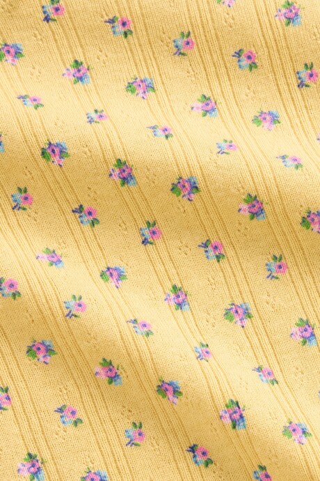 Remera Pointelle Toddler Niña French Almond