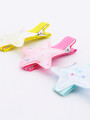 PINZA ESTRELLA PACK X 4 MULTICOLOR