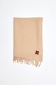 Pashmina plisada beige