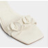DAISYROSE SILVER SYNTHETIC WHITE/BONE