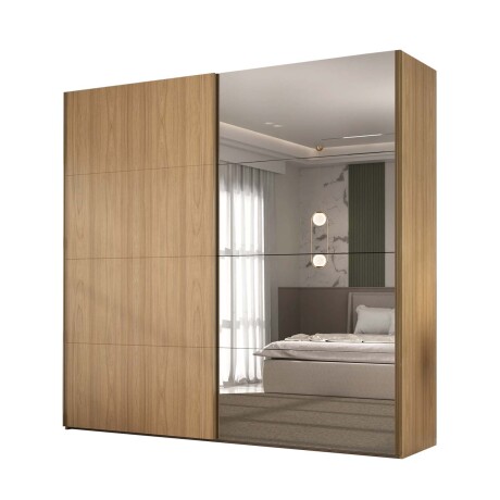 PLACARD 2 PUERTAS MDF MARRON TRENTINO