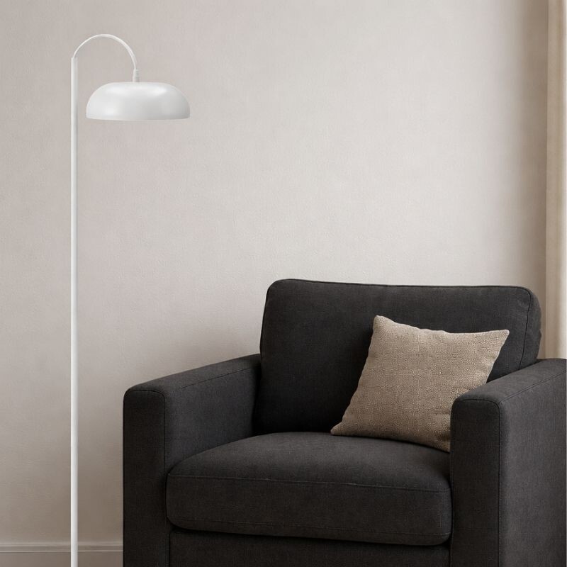 PAULINE DE PIE Artefacto Decorativo De Pie Pauline Blanca