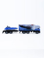 CAMION TRANSPORTADOR DE LANCHAS CELESTE (V)