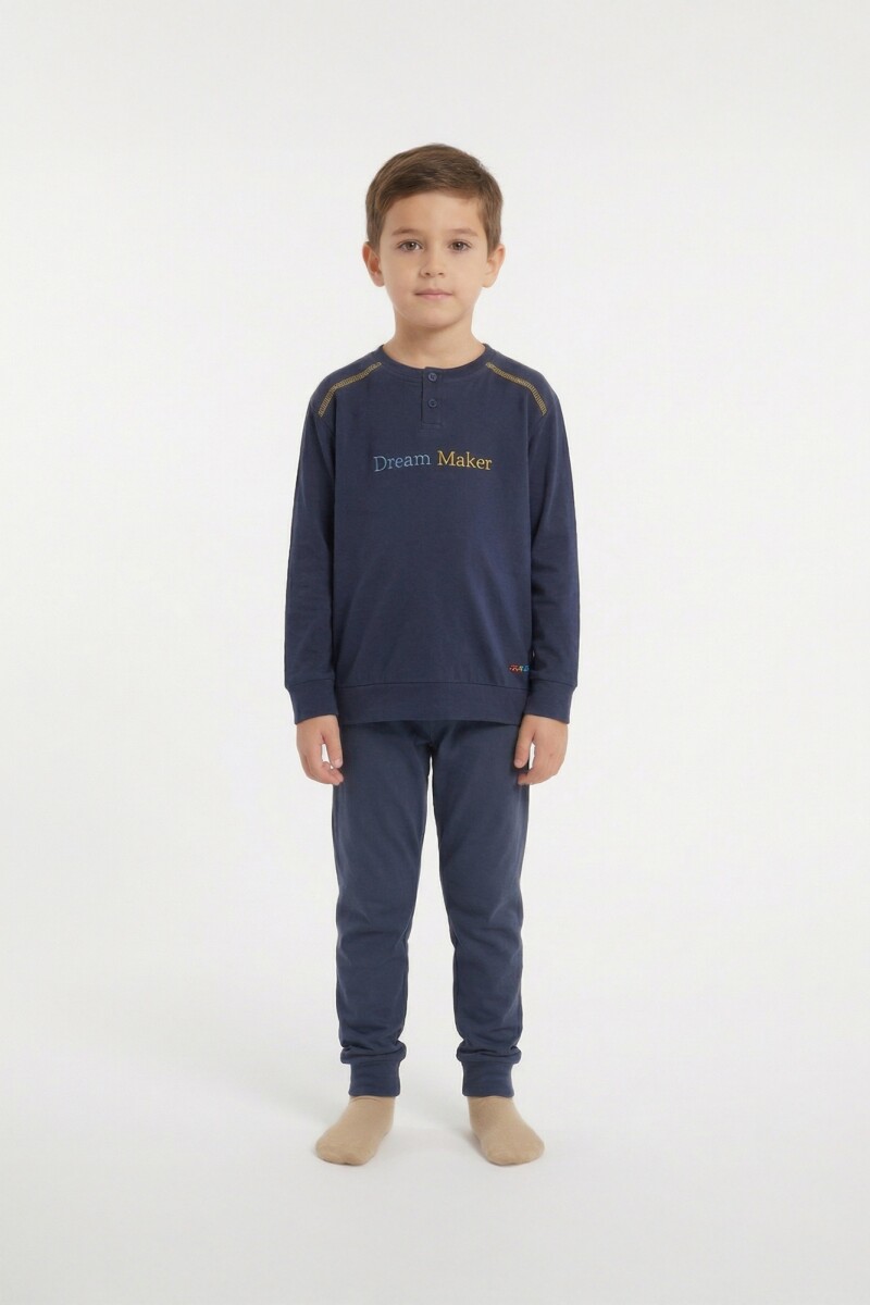 Conjunto de pijama Dream Maker AZUL MARINO