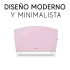 Calefactor Peabody Pebvc15 CALEFACTOR PEABODY PEBVC15P ROSADO VIDRI