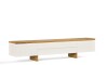 Rack de TV SUD 2.2 - Linea Manhattan Off White / Cinamomo
