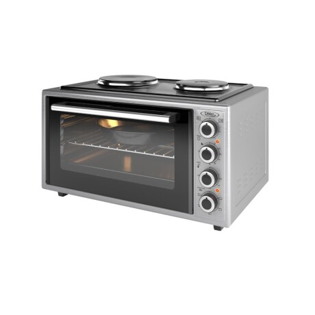 Horno eléctrico Dikler 45 Lts. D-50 inox. con 2 discos Horno eléctrico Dikler 45 Lts. D-50 inox. con 2 discos