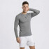 T-SHIRT TÉRMICA ML GRIS MELANGE MEDIO