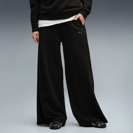 Pantalon de Mujer Puma Class Relaxed Wide Leg Negro