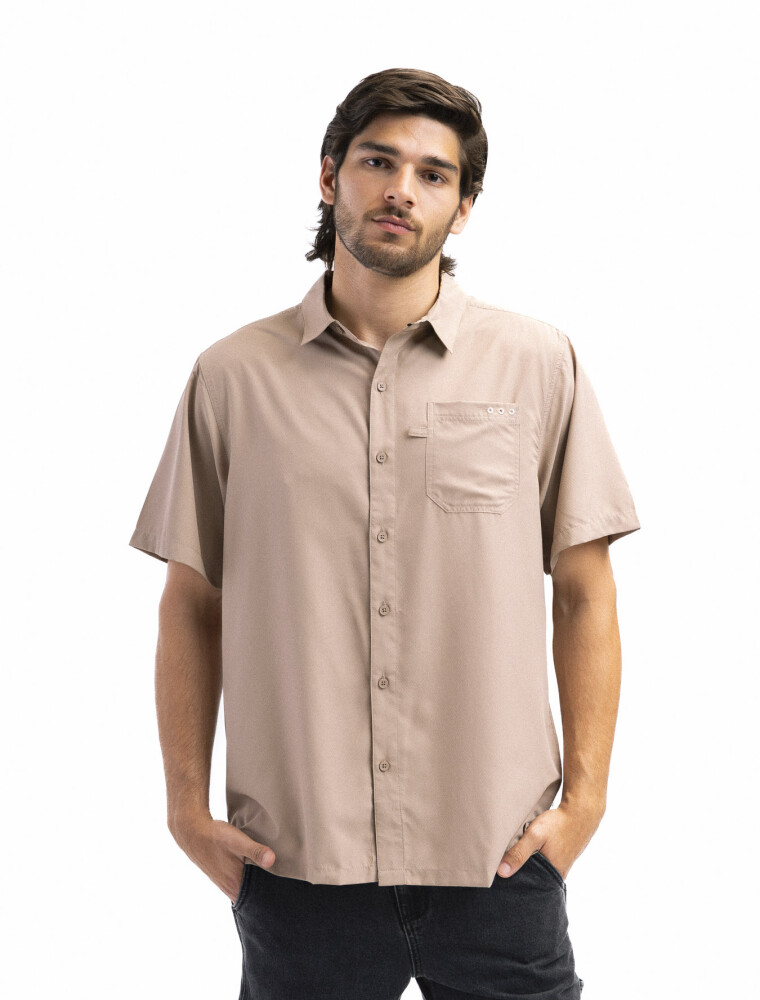Camisa Forum M/C Noronia Beige