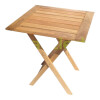 Mesa Plegable Cuadrada Eucaliptus 70x70 cm Mesa Plegable Cuadrada Eucaliptus 70x70 cm