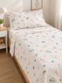 JUEGO SABANAS ESTAMPADA 1 PLAZA MULTICOLOR